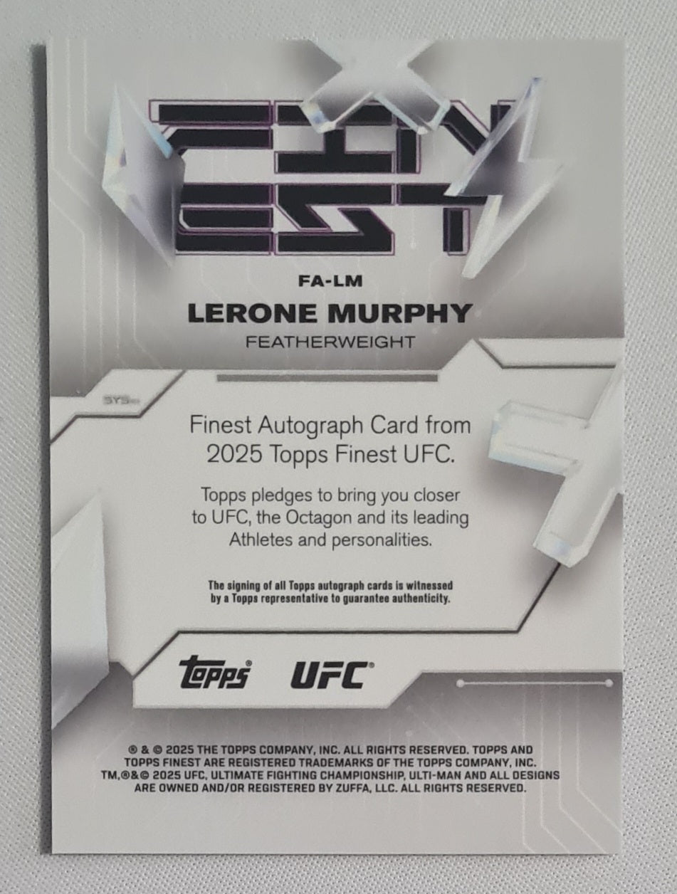 Lerone Murphy - 2025 Topps Finest UFC Auto #FA-LM