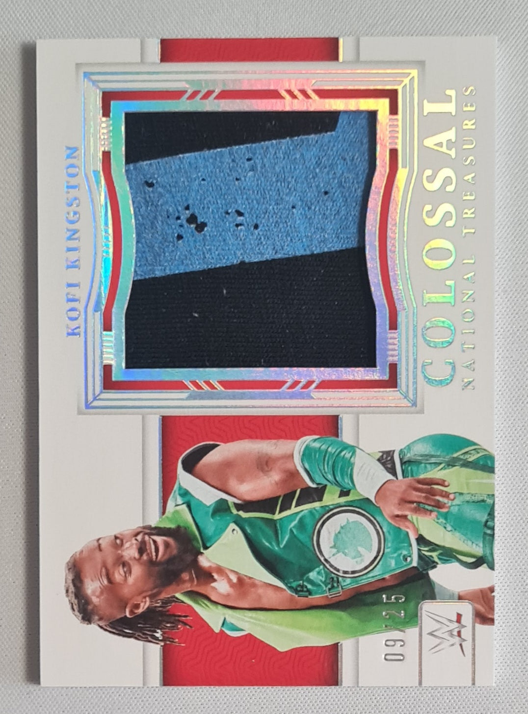 Kofi Kingston - 2024 Panini National Treasures Colossal Patch /25 #CL-KFK