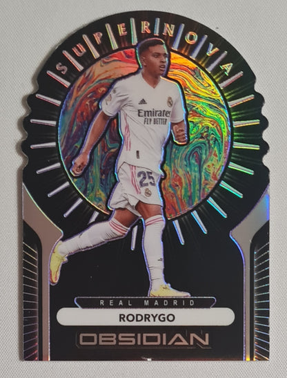 Rodrygo - 2020/21 Panini Obsidian Supernova /60 #2 Real Madrid CF