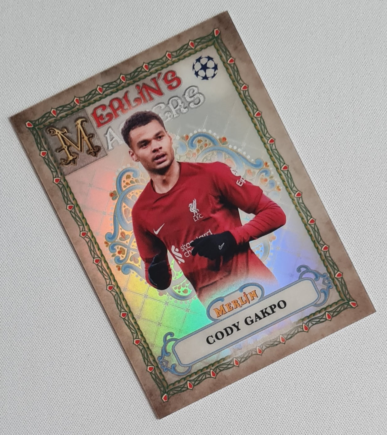 Cody Gakpo - 2022/23 Topps Merlin UEFA Soccer Merlin's Masters #MM-9 Liverpool FC