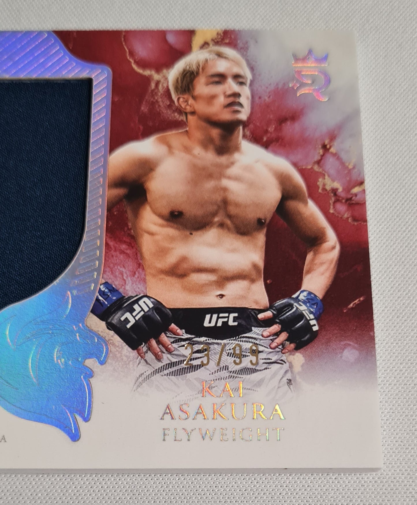 Kai Asakura - 2025 Topps Royalty UFC Collection UFC Rookie Jumbo Relics /99 #RJR-KA