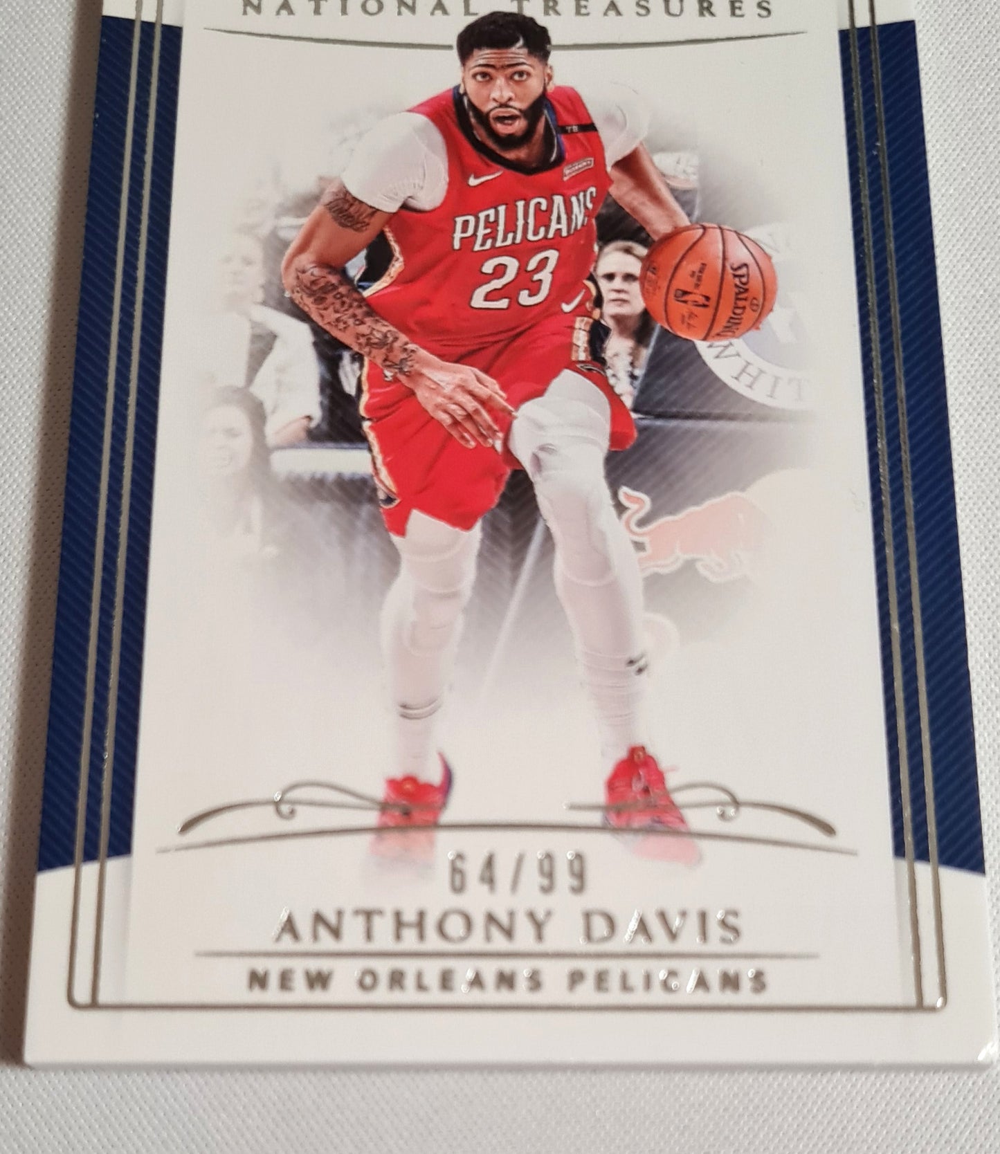 Anthony Davis - 2018/19 Panini National Treasures /99 #44 New Orleans Pelicans