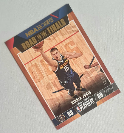 Nikola Jokic - 2019/20 Panini Hoops Road to the Finals /2019 #41 Denver Nuggets