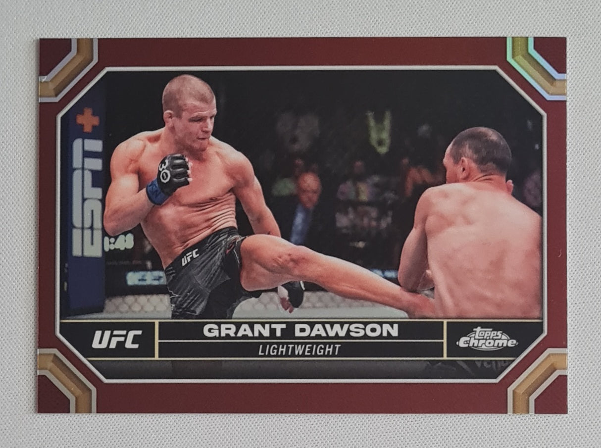 Grant Dawson - 2024 Topps Chrome UFC Maroon #71