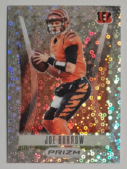 Joe Burrow - 2023 Panini Prizm Prizm Flashback No Huddle #PF-3 Cincinnati Bengals