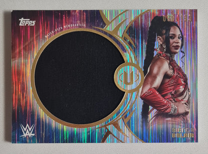Bianca Belair - 2025 Topps Universe WWE Relics /199 #WAU-BBE