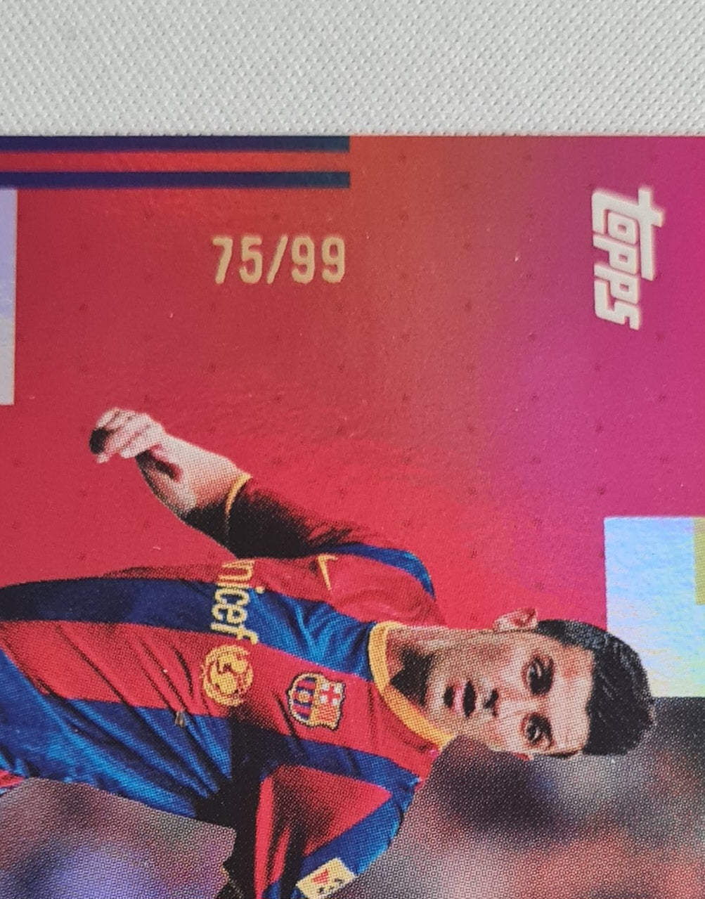 David Villa - 2024 Topps FC Barcelona Team Set Auto /99 #AU-DV