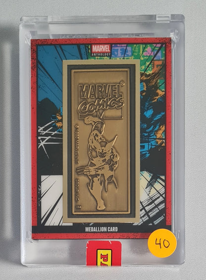 Wolverine - 2025 Panini Marvel Anthology Medallion Card #24