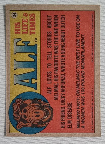 Alf "What a shame" - 1987 Topps #34