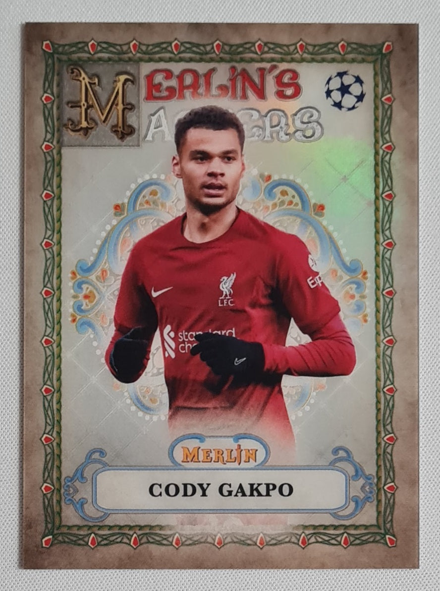 Cody Gakpo - 2022/23 Topps Merlin UEFA Soccer Merlin's Masters #MM-9 Liverpool FC