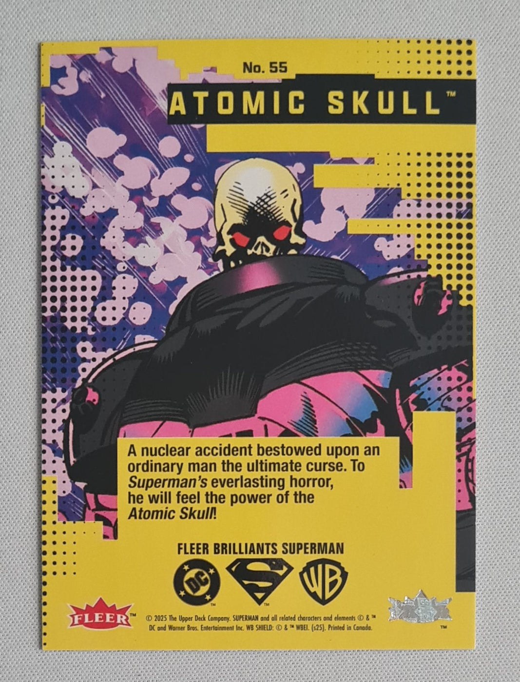 Atomic Skull - 2025 Fleer Brilliants Superman #55