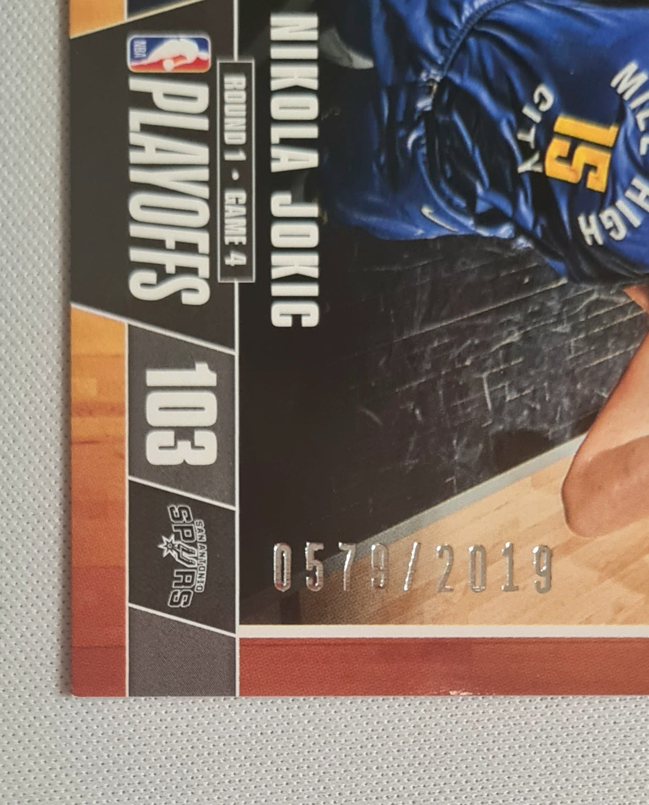 Nikola Jokic - 2019/20 Panini Hoops Road to the Finals /2019 #25 Denver Nuggets