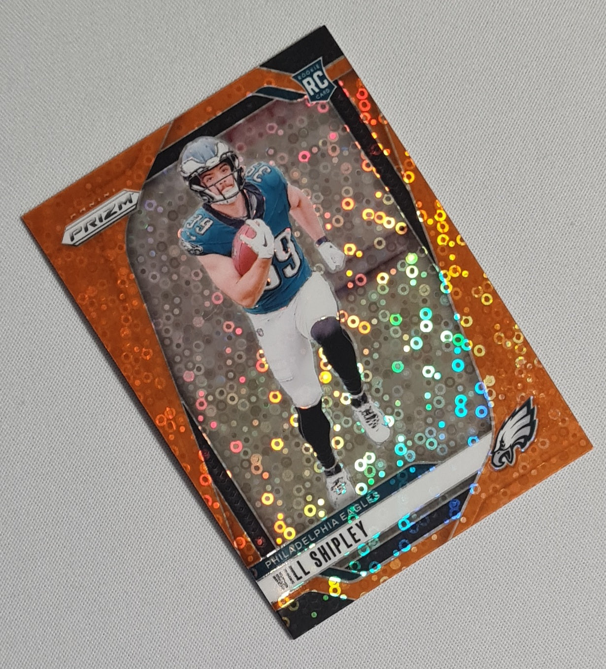 Will Shipley - 2024 Panini Prizm Football No Huddle Orange Prizm #397 Philadelphia Eagles