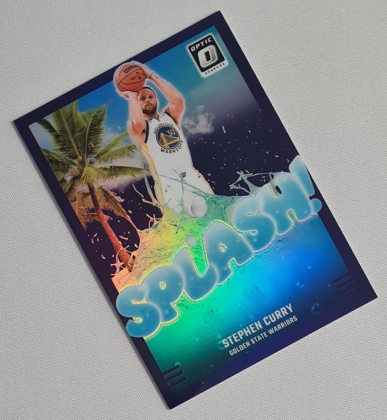 Stephen Curry - 2024/25 Panini Donruss Optic Splash Purple #2 Golden State Warriors