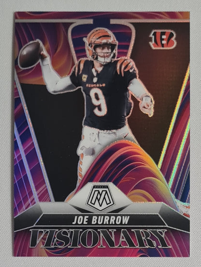 Joe Burrow - 2025 Panini Mosaic Visionary #5 Cincinnati Bengals