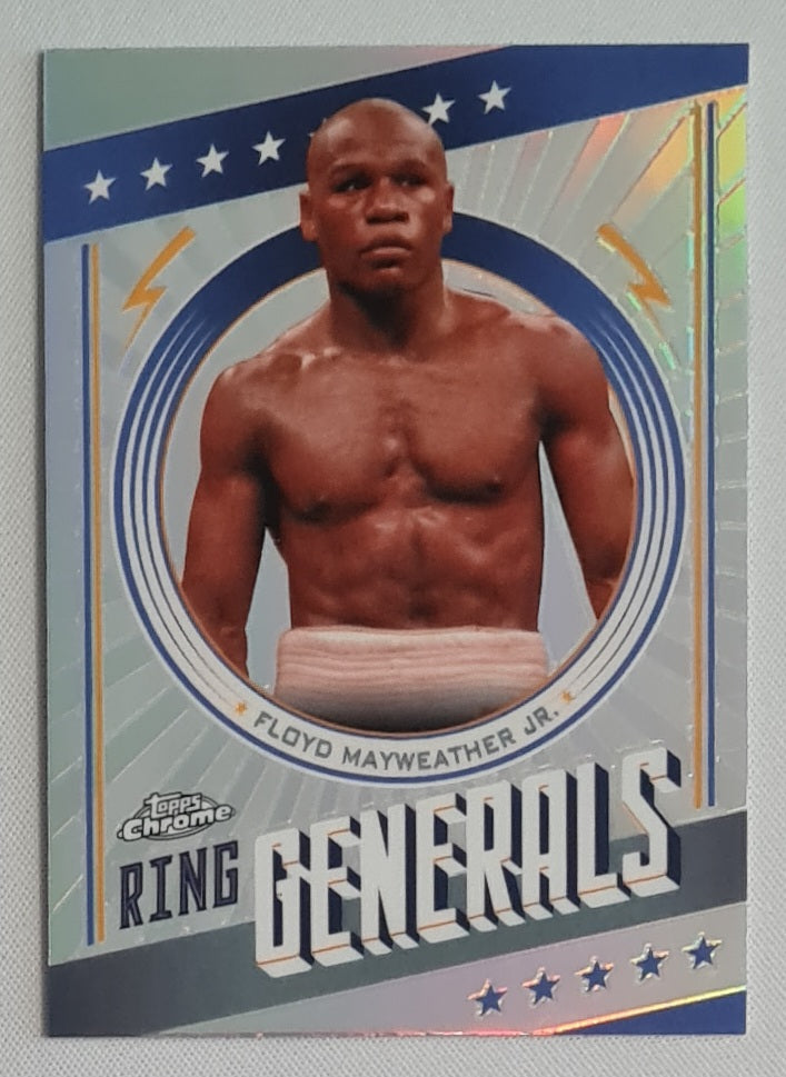 Floyd Mayweather Jr - 2024 Topps Chrome Boxing Ring Generals #RG-3
