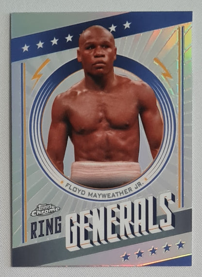 Floyd Mayweather Jr - 2024 Topps Chrome Boxing Ring Generals #RG-3