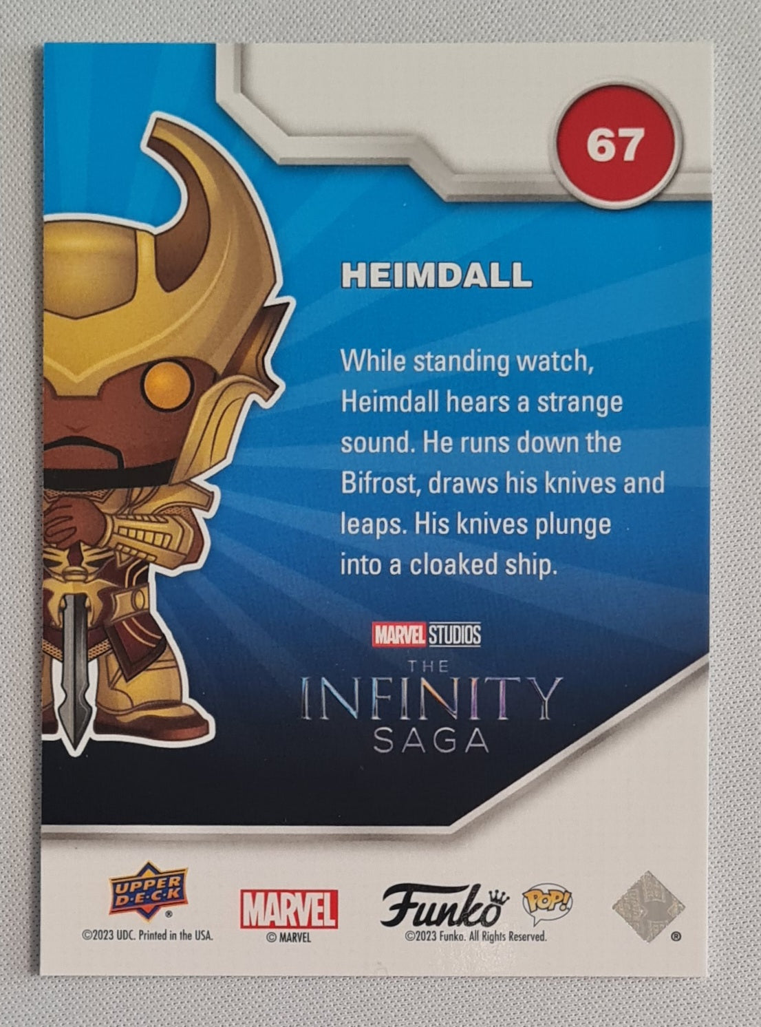 Heimdall - 2023 Upper Deck Funko Card #67