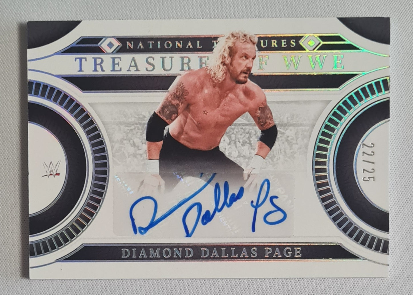 Diamond Dallas Page - 2024 Panini National Treasures WWE Treasures of WWE Auto /25 #TS-DDP