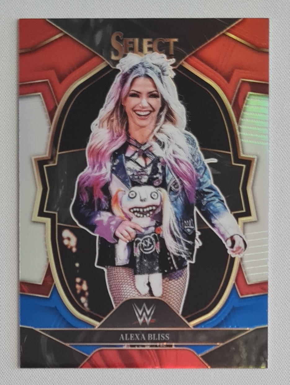 Alexa Bliss - 2023 Panini Select WWE Concourse Red & Blue #36