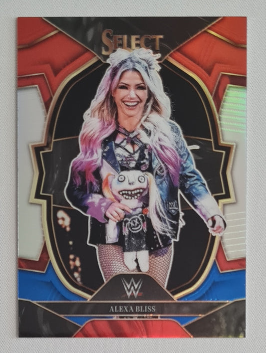 Alexa Bliss - 2023 Panini Select WWE Concourse Red & Blue #36