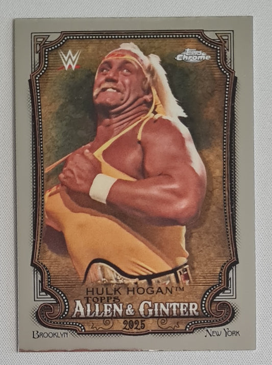 Hulk Hogan - 2025 Topps Chrome WWE Allen & Ginter #AG-HHG