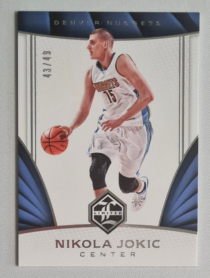 Nikola Jokic - 2016/17 Panini Limited /49 #40 Denver Nuggets