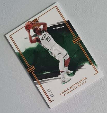 Khris Middleton - 2022/23 Panini Impeccable /99 #18 Milwaukee Bucks
