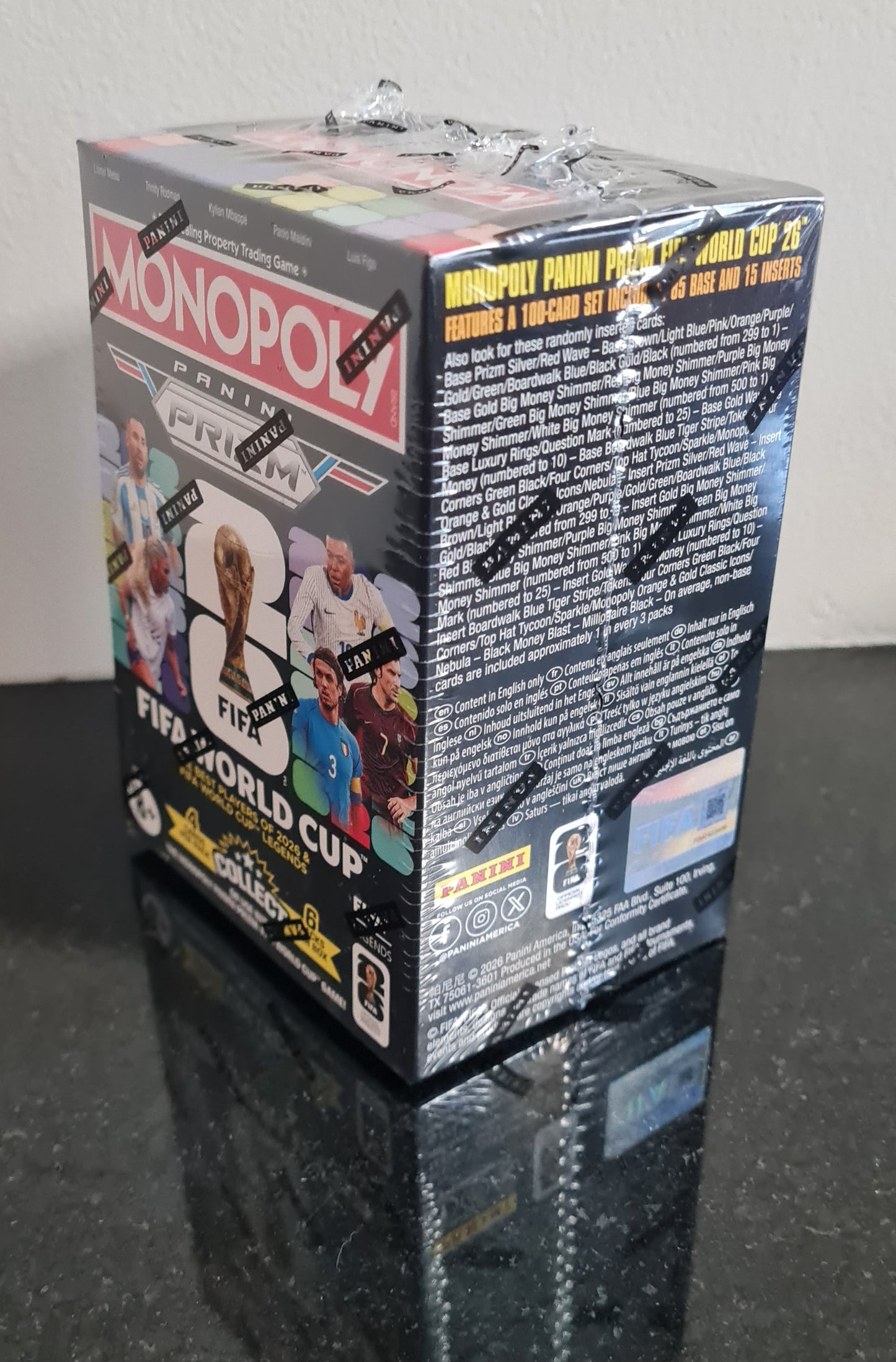 2026 Panini Prizm Monopoly FIFA World Cup Soccer Blaster