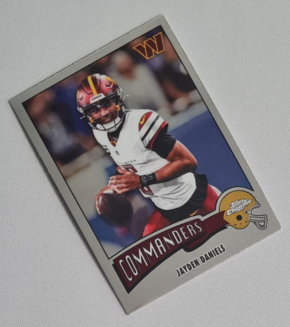 Jayden Daniels - 2025 Topps Chrome NFL 1975 Insert #1975-34 Washington Commanders