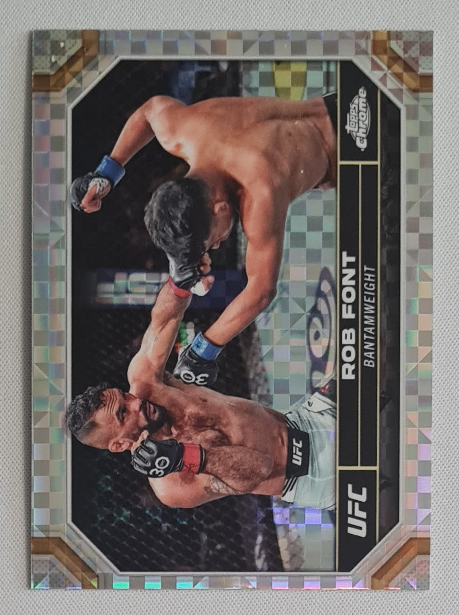 Rob Font - 2024 Topps Chrome UFC Checkerboard #164