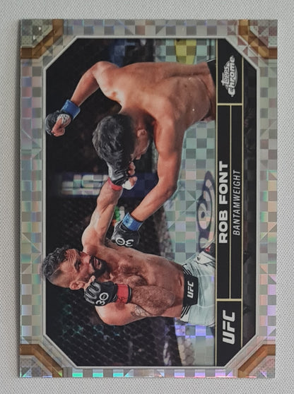 Rob Font - 2024 Topps Chrome UFC Checkerboard #164