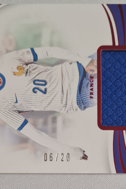 Bradley Barcola - 2024/25 Panini Immaculate Heralded Materials /20 #HM-BB France