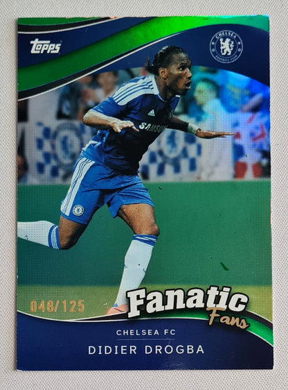 Didier Drogba - 2024 Topps Chelsea Team Set Fanatic Fans /125 #FF-4