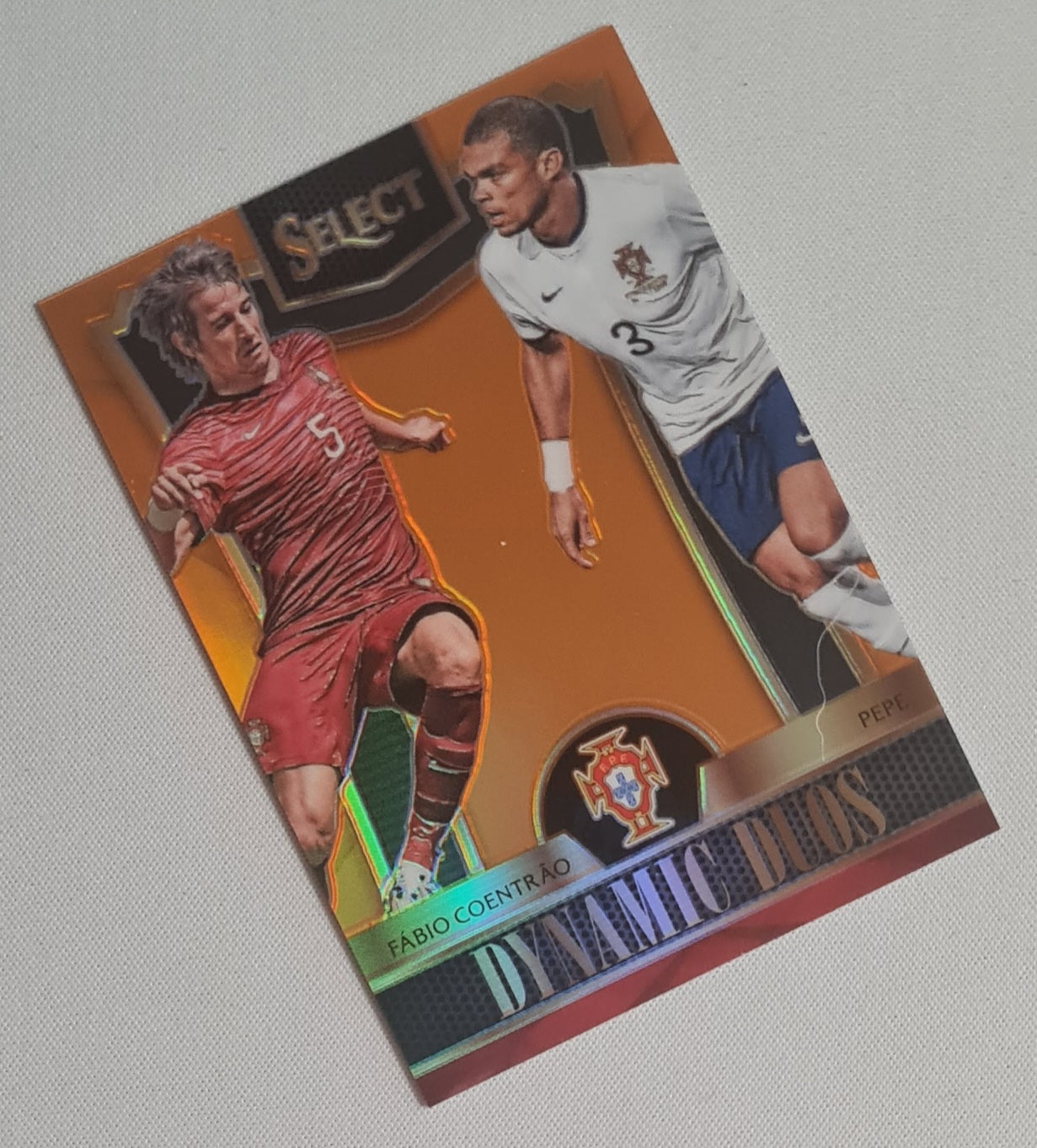 Coentrao & Pepe - 2015/16 Panini Select Dynamic Duo /149 #8 Portugal