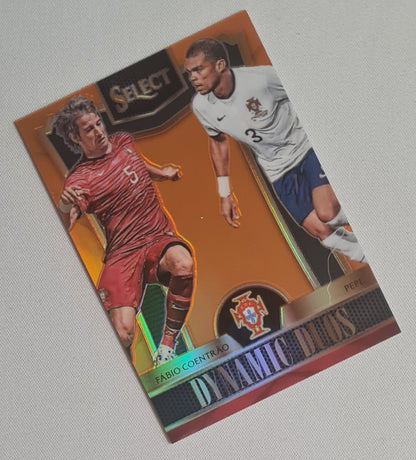 Coentrao & Pepe - 2015/16 Panini Select Dynamic Duo /149 #8 Portugal