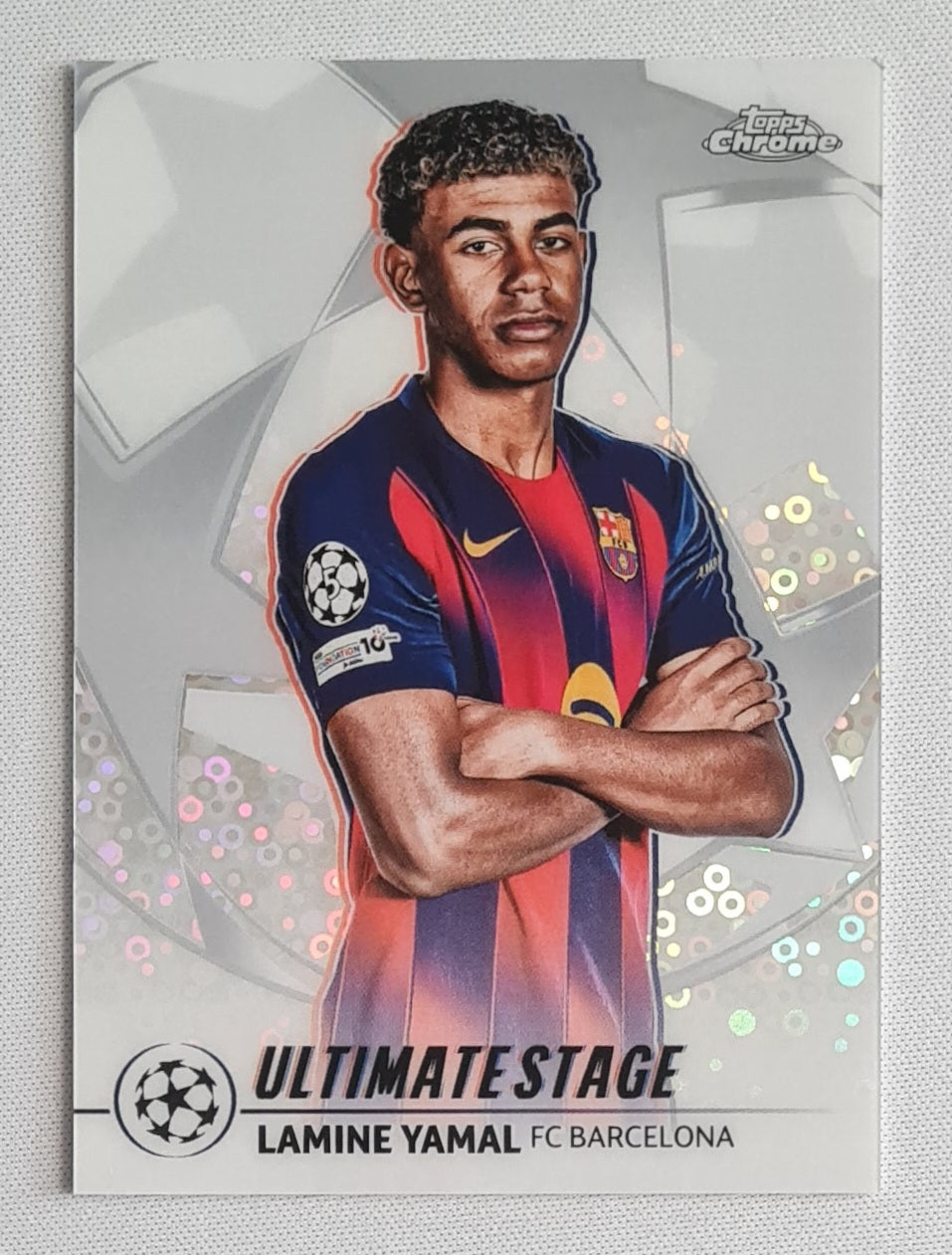 Lamine Yamal - 2025/26 Topps UCC Chrome Ultimate Stage #US-20 FC Barcelona