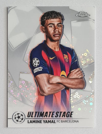 Lamine Yamal - 2025/26 Topps UCC Chrome Ultimate Stage #US-20 FC Barcelona