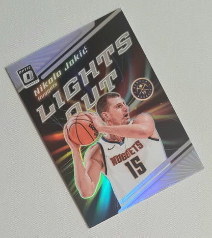 Nikola Jokic - 2023/24 Panini Donruss Optic Lights Out Prizm #5 Denver Nuggets