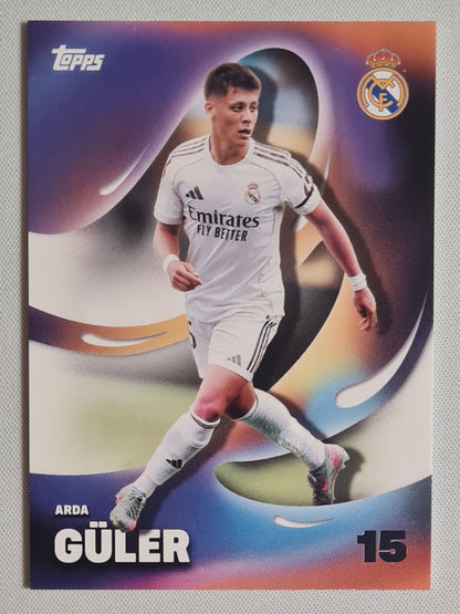 Arda Guler - 2025 Topps Real Madrid Team Set #30