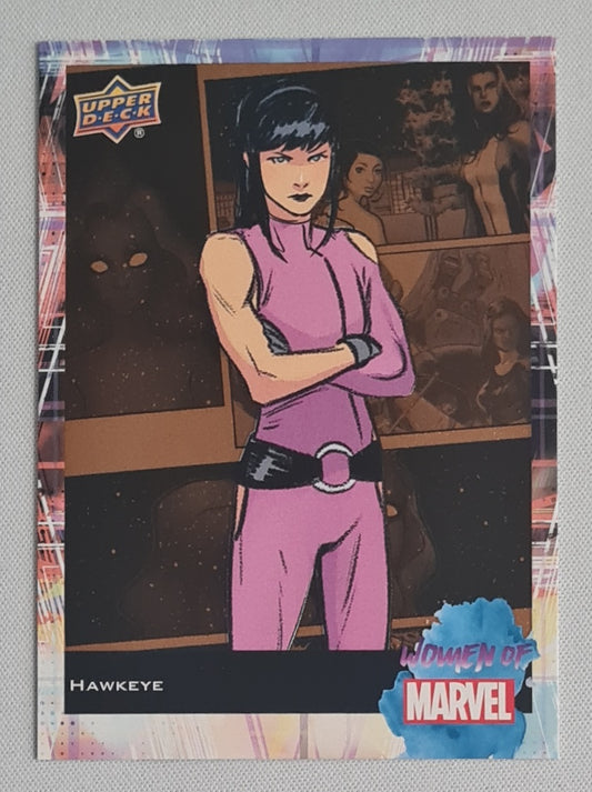 Hawkeye - 2022 Upper Deck Women of Marvel #17