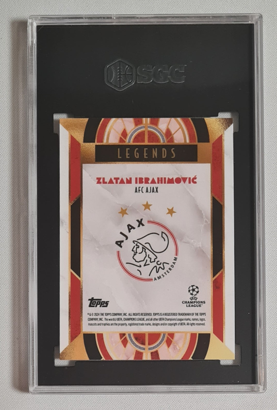 Zlatan Ibrahimovic - 2024/25 Topps Deco UCC Legends SCG 10 AFC Ajax