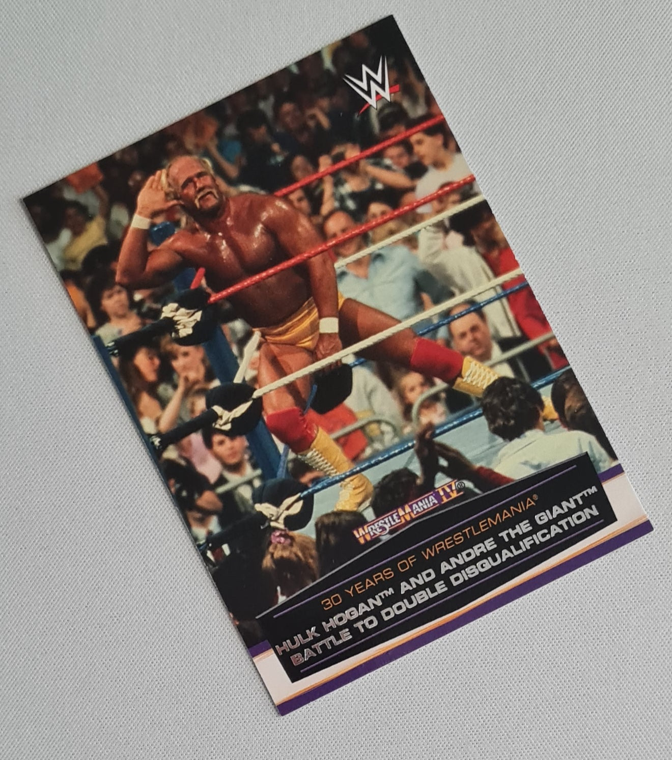 Hulk Hogan - 2015 Topps Wrestlemania IV Great Moments #7