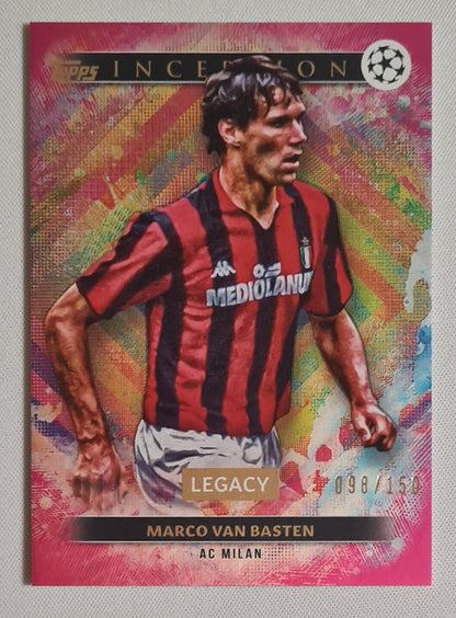 Marco van Basten - 2024/25 Topps Inception Legacy /150 #67 AC Milan