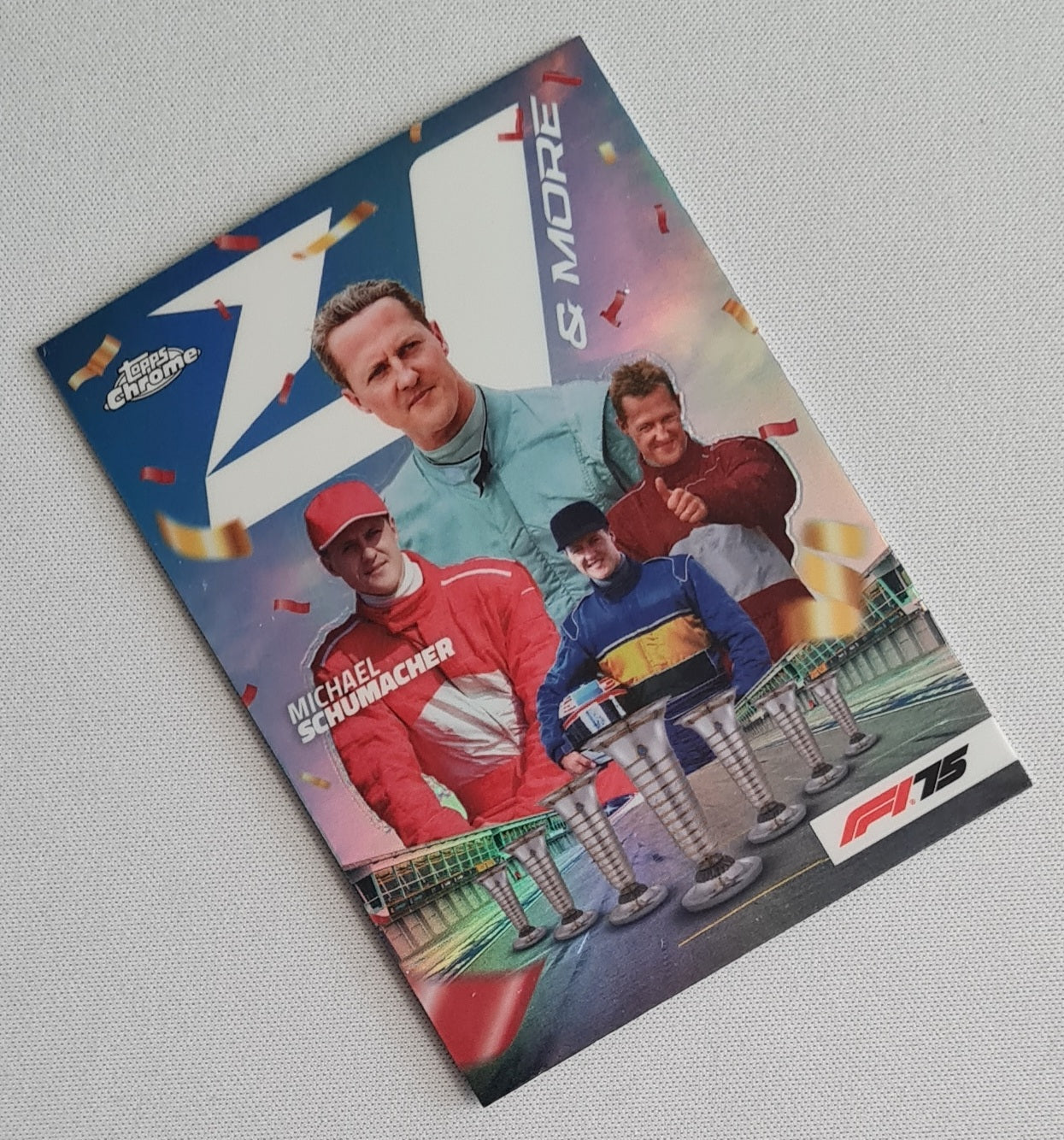 Michael Schumacher - 2025 Topps Chrome F1 4 and More #4N-4