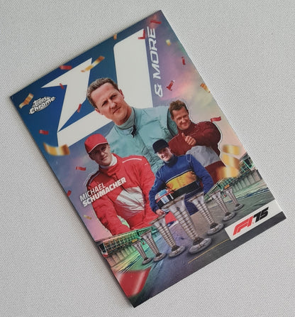 Michael Schumacher - 2025 Topps Chrome F1 4 and More #4N-4