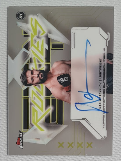 Nazim Sadykhov - 2025 Topps Finest UFC Auto #FRA-NS