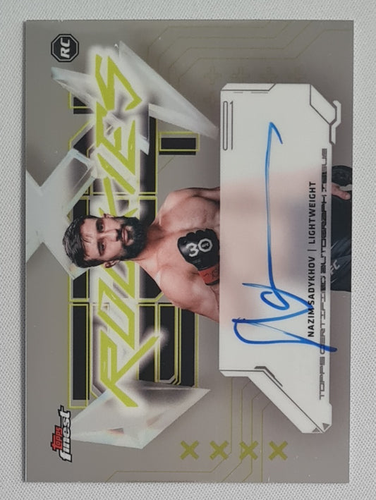 Nazim Sadykhov - 2025 Topps Finest UFC Auto #FRA-NS