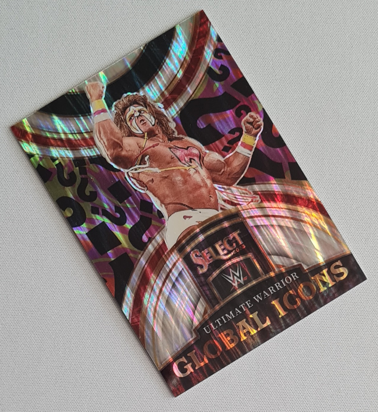 Ultimate Warrior - 2023 Panini Select WWE Global Icons Flash #27