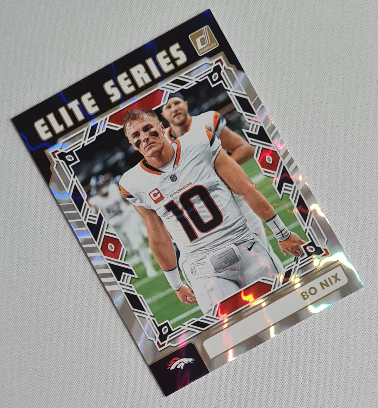 Bo Nix - 2025 Panini Donruss Football Elite Series #TES-BNI Denver Broncos